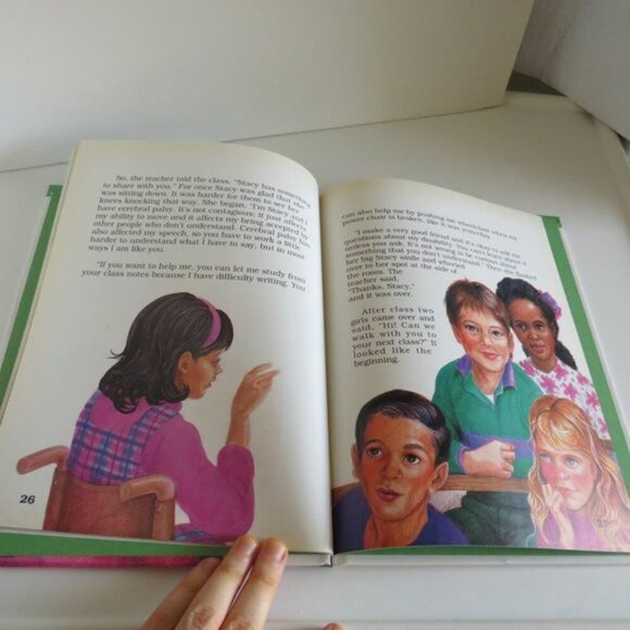 Yes, I Can! Children of Courage by Doris Sanford CEREBRAL PALSY story Hardback - Picture 6 of 10
